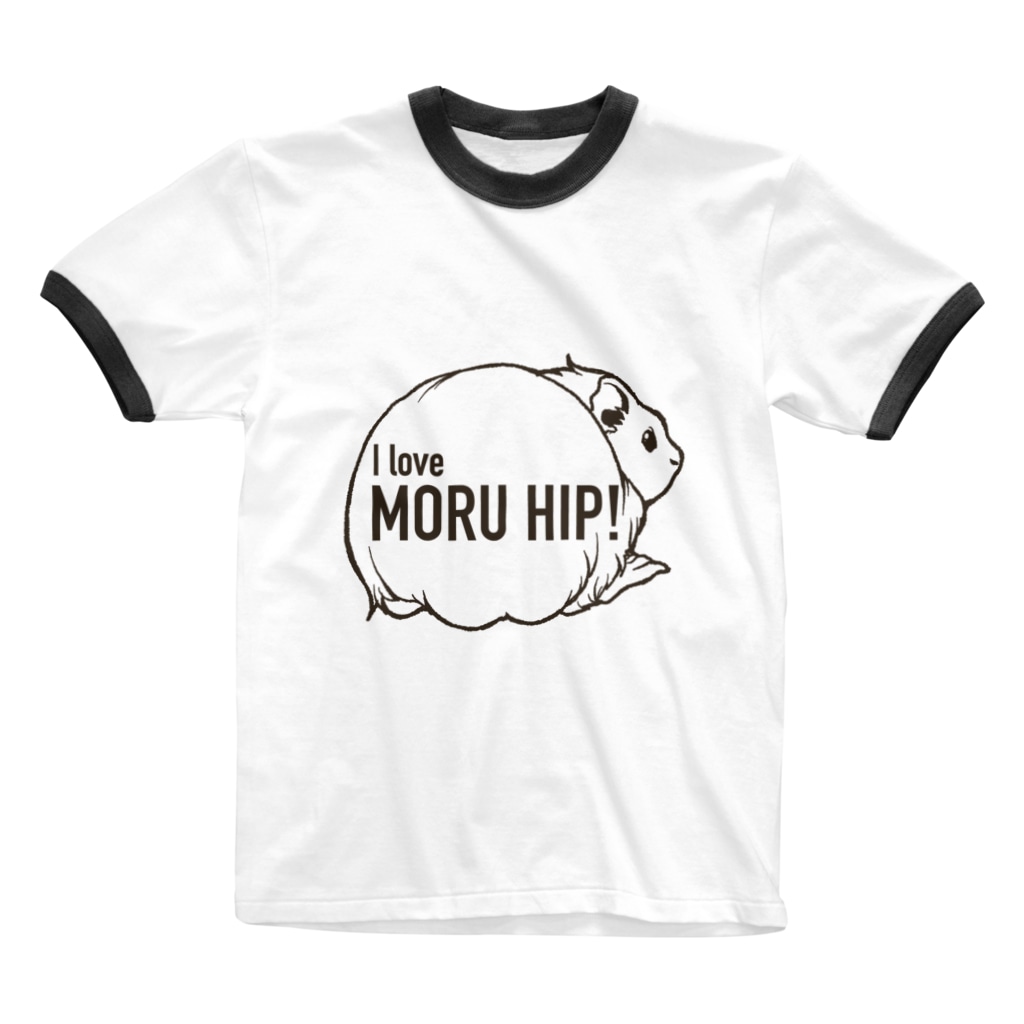 LichtmuhleのI love MORUHIP ♂ Ringer T-Shirt