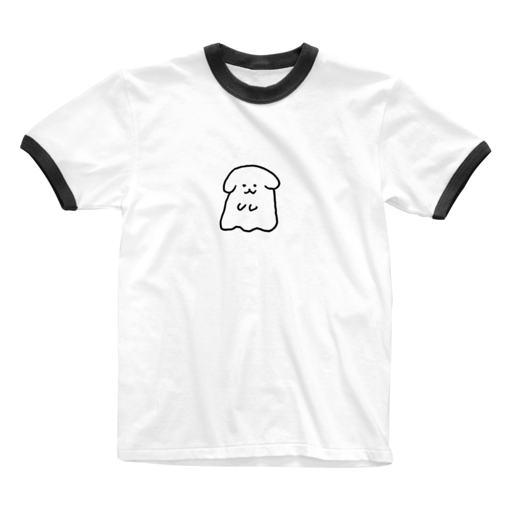 🍑のおば犬(けん) Ringer T-Shirt
