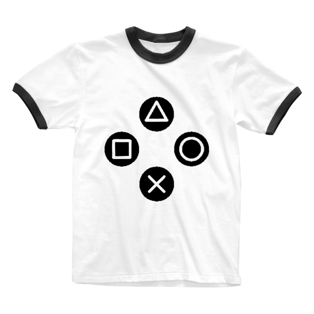 三角 四角 丸 バツ astars astars のリンガーtシャツ通販 Suzuri スズリ 三角 四角 丸 バツ astars astars のリンガーtシャツ通販 Suzuri スズリ