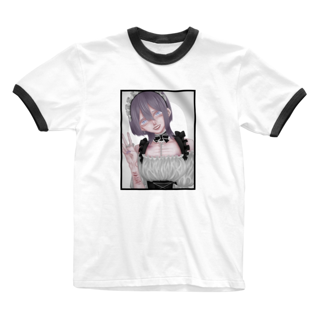 メイド男子 纈珠 Uiroutabetai のリンガーtシャツ通販 Suzuri スズリ