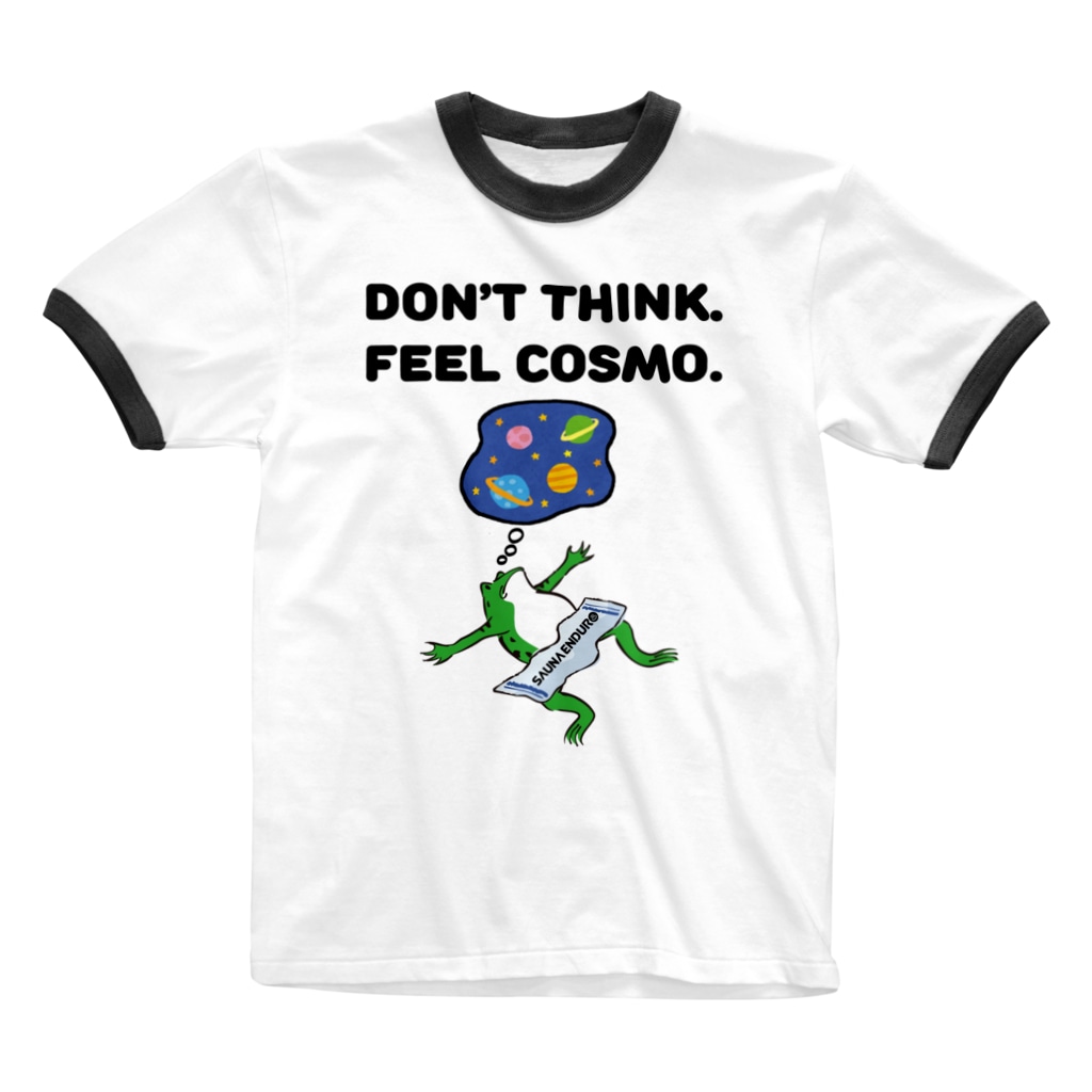 FUNAI RACINGのDon't think. Feel cosmo Ringer T-Shirt