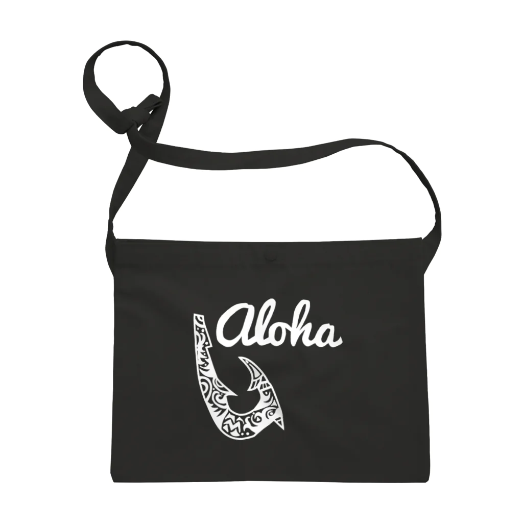 alohacanaのHawaiian Fish Hook Sacoche