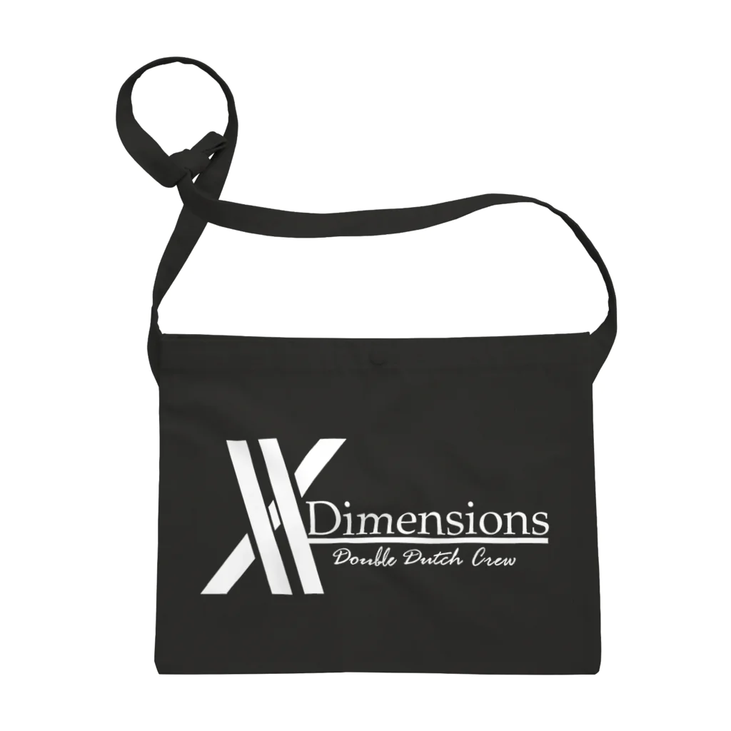 X-Dimensions team goodsのX-Dimensions logo2 サコッシュ