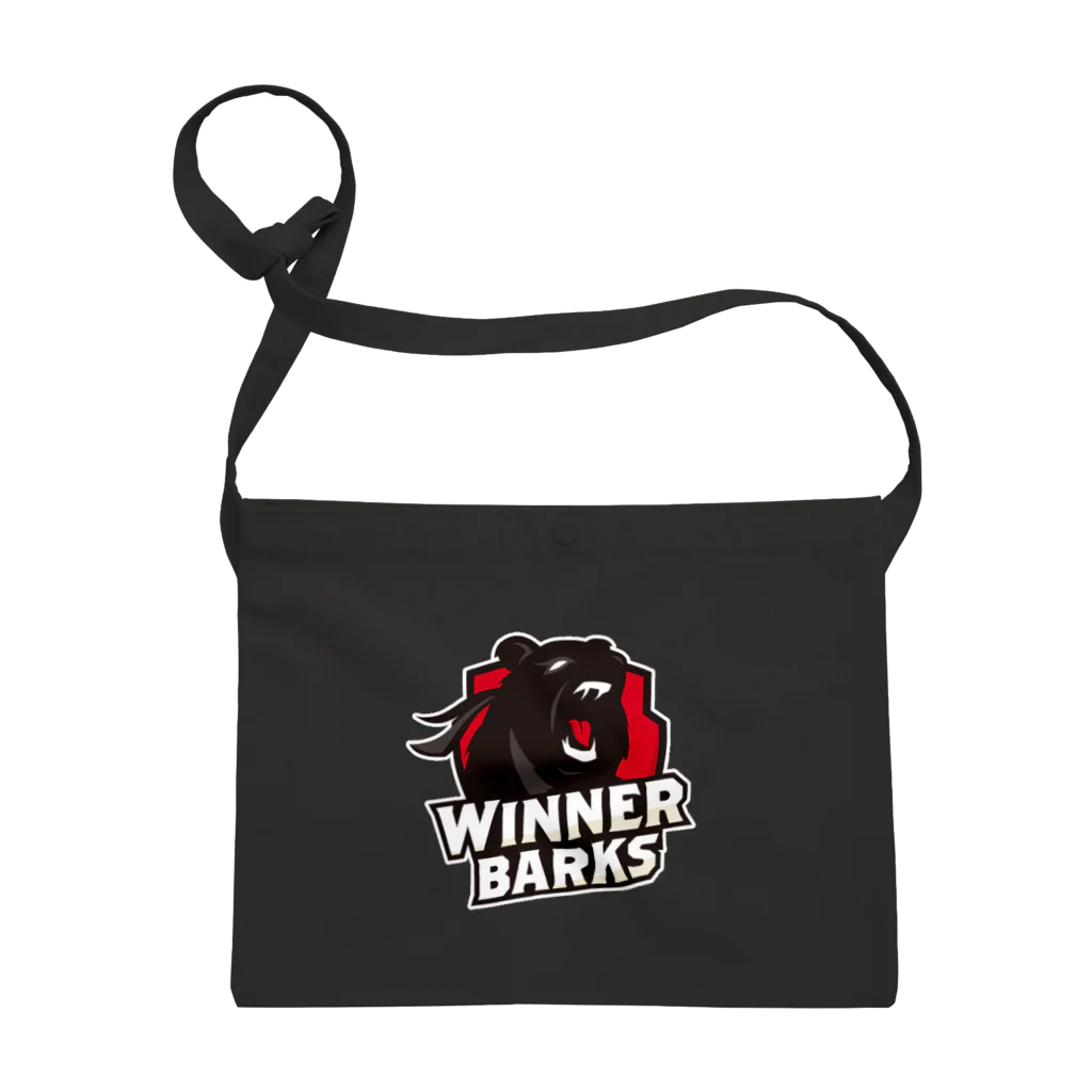 WinnerBarks Ent.のWinnerBarksチームロゴ サコッシュ