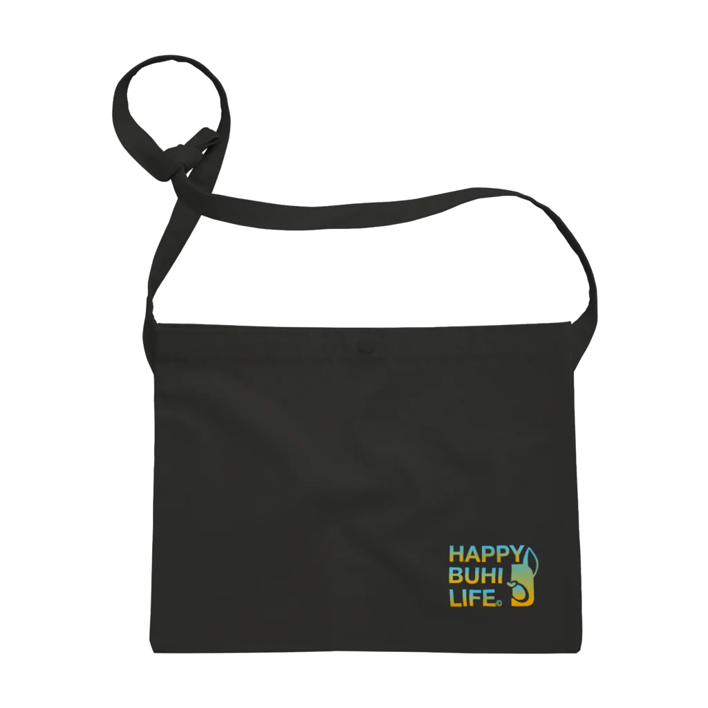 HAPPY_BUHI_LIFEのHAPPY BUHI LIFE original logo(grad1) サコッシュ