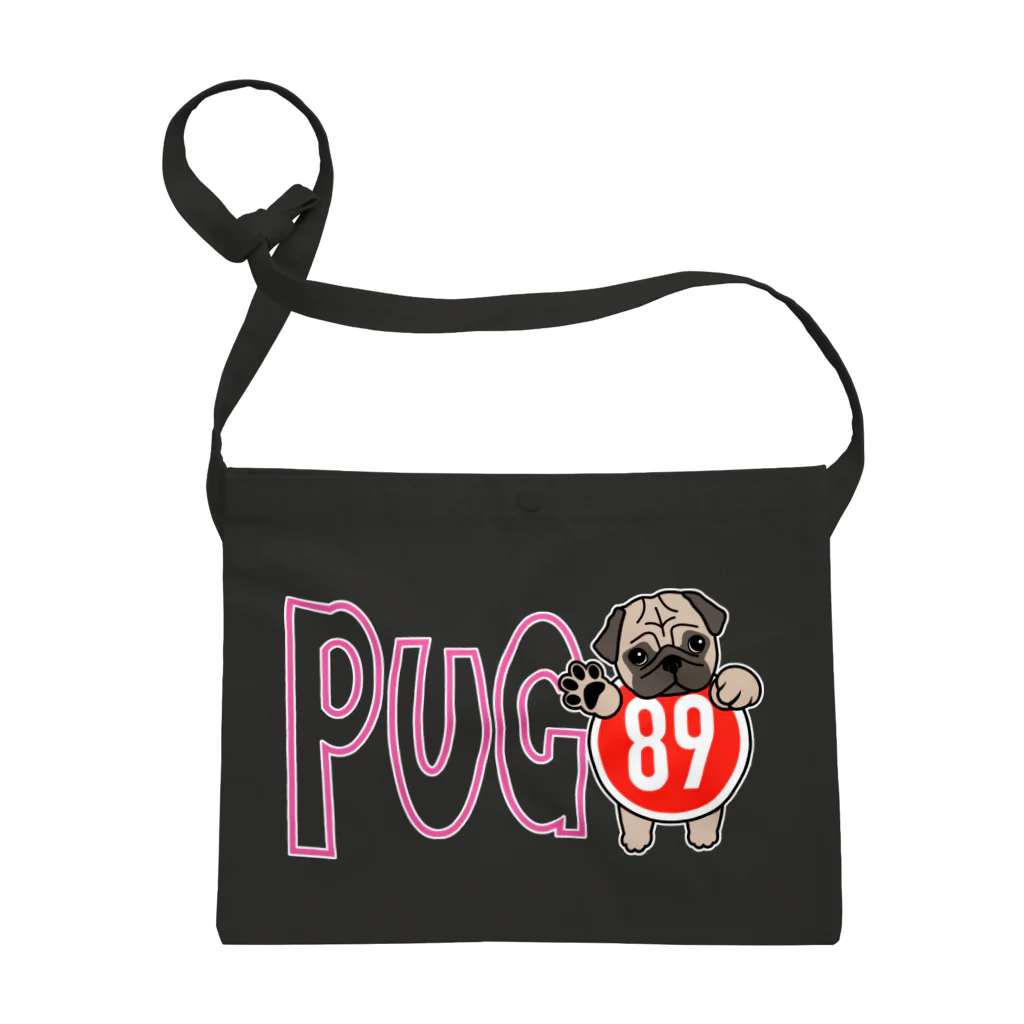 パグ PUG ぱぐ  OHMAI GALLERYのぱぐ-PUG-パグ-パーグー バッグ Sacoche