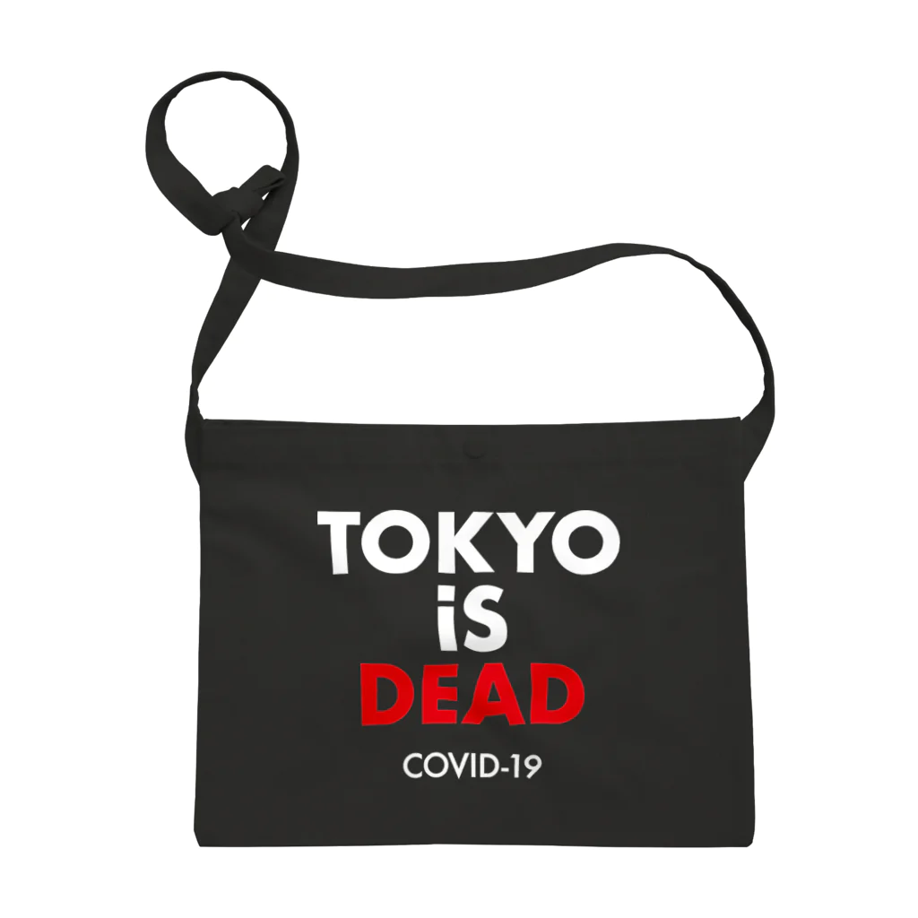 NIPPON DESIGNのTOKYO iS DEAD COVID-19 Sacoche