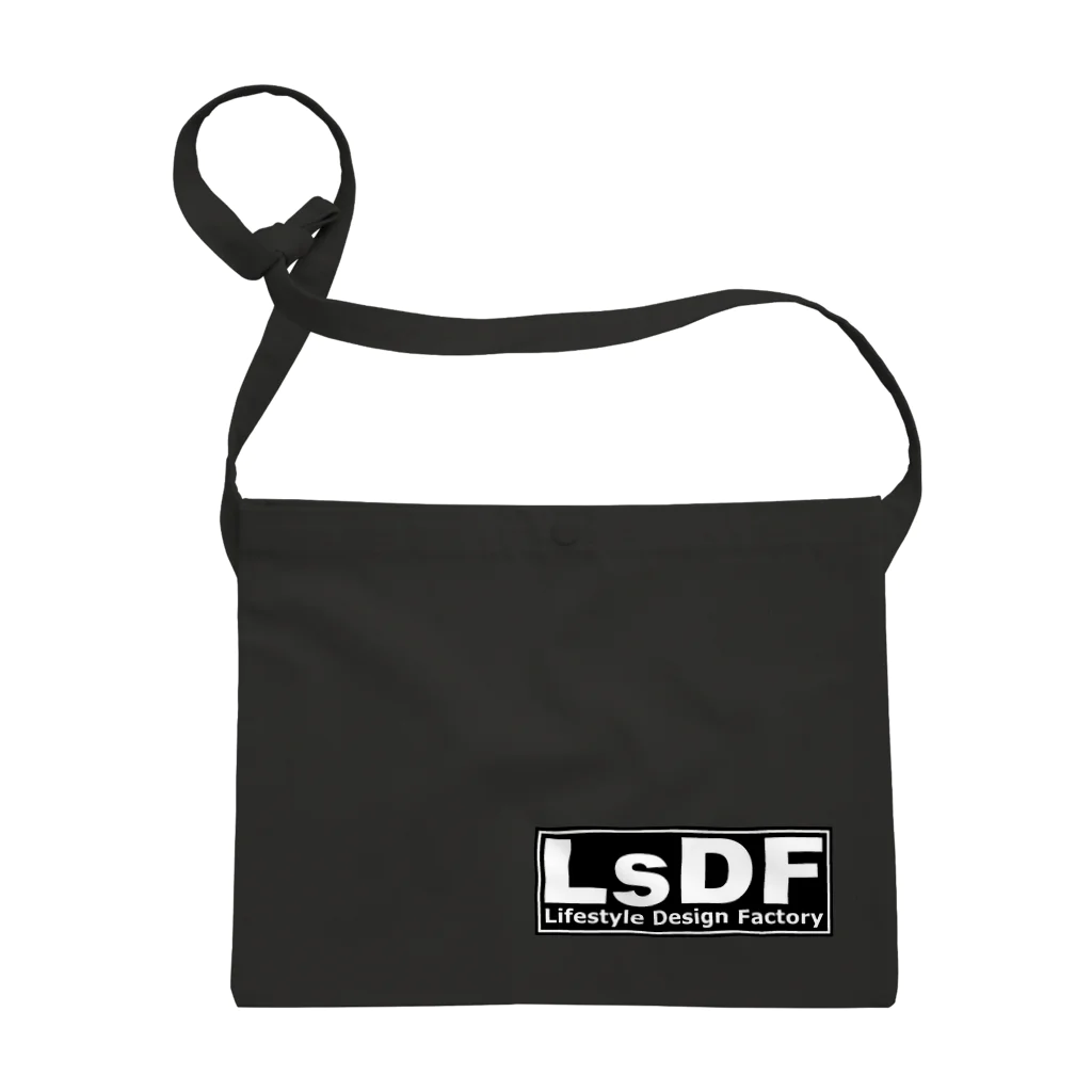 LsDF   -Lifestyle Design Factory-のチャリティー【LsDF】ロゴ サコッシュ