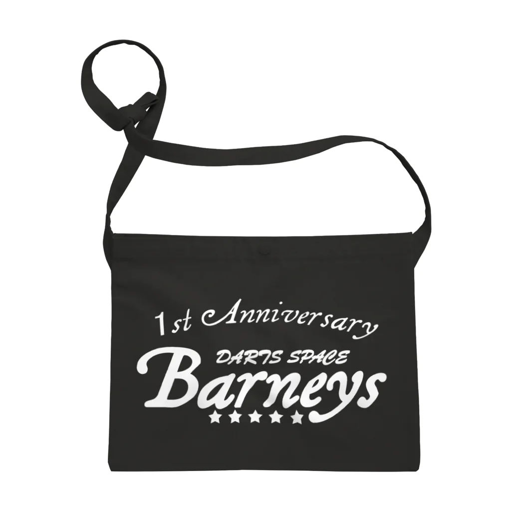 DARTS SPACE Barneysの1Anniversaryロゴ サコッシュ