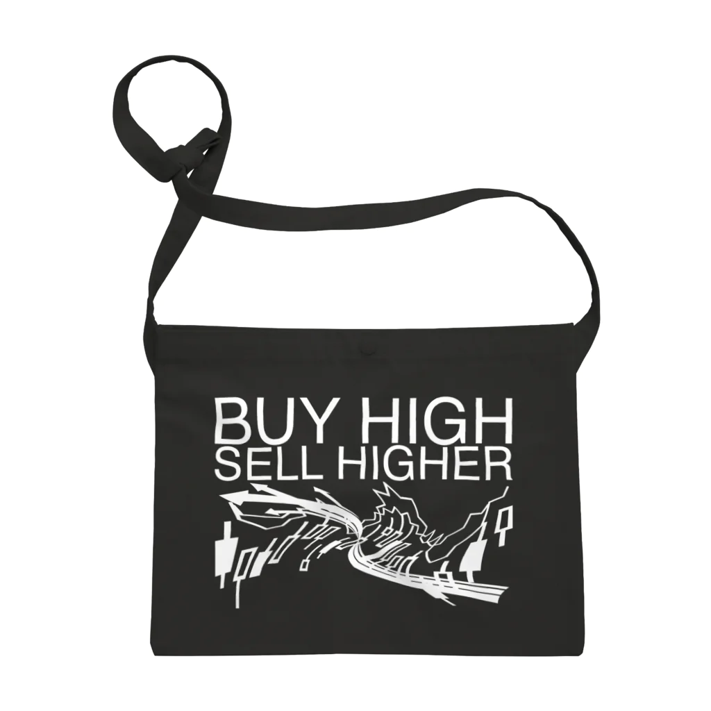 AURA_HYSTERICAのBuy high, sell higher サコッシュ