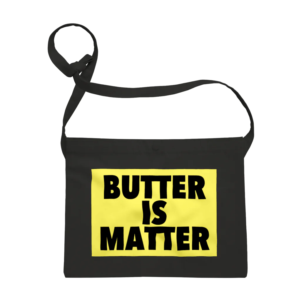 牛のTシャツ屋のBUTTER IS MATTER サコッシュ