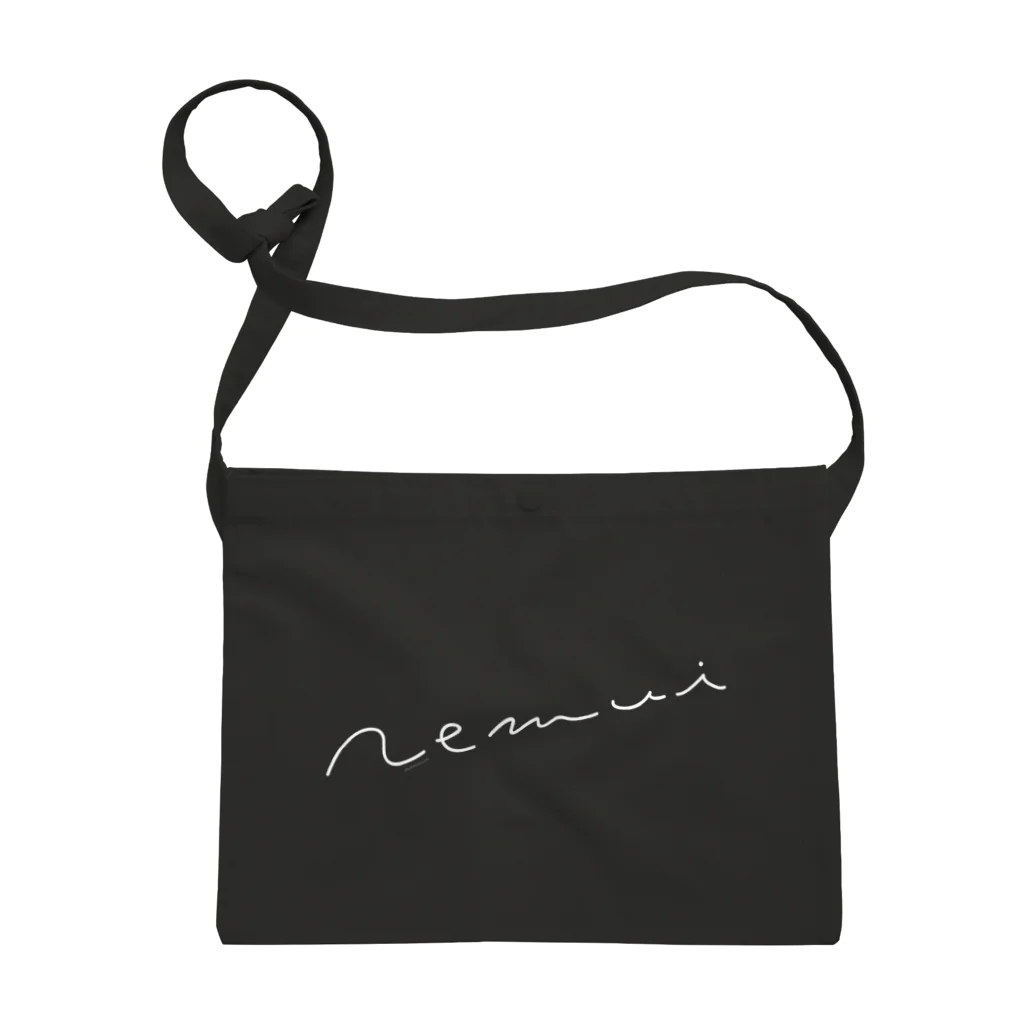 rinnmiのnemui(black) サコッシュ