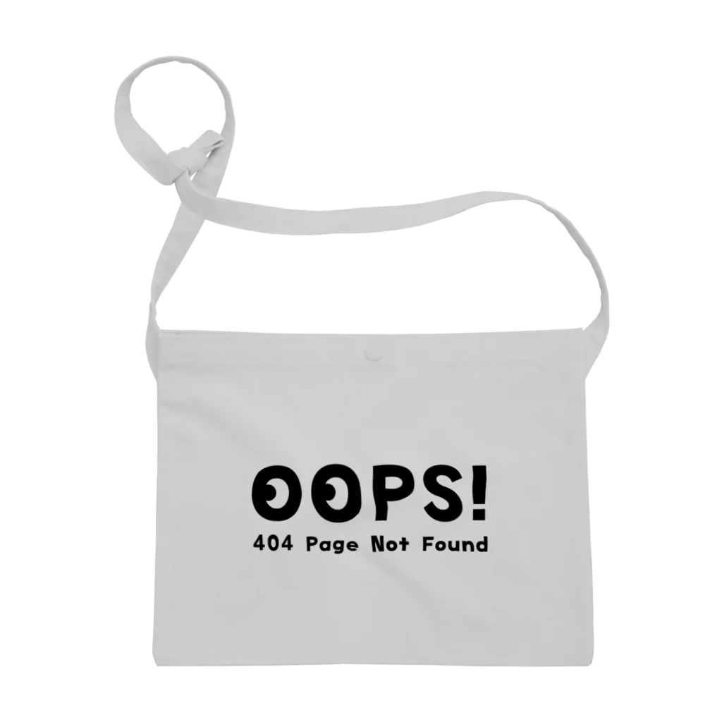 QROOVYのエラーコード Oops! 404 page not found  04 サコッシュ