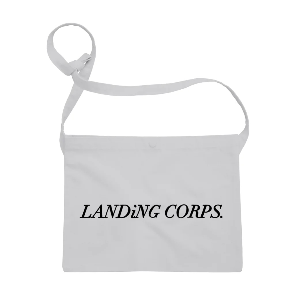 LANDiNG  CORPS.のLANDiNG  CORPS. ロゴシリーズ サコッシュ