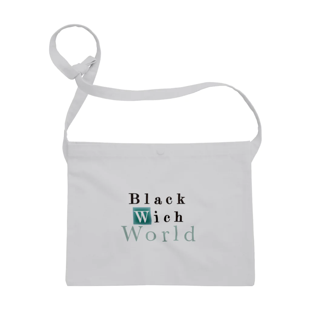 cranes designのBlack witch world logo ブラックウィッチワールド ロゴ サコッシュ