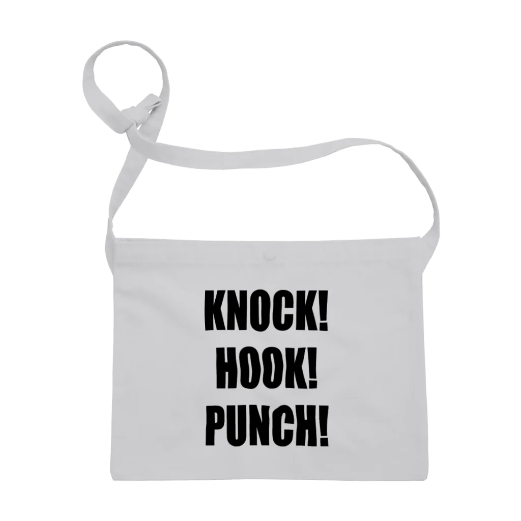 TシャツレボリューションのKNOCK! HOOK! PUNCH! サコッシュ