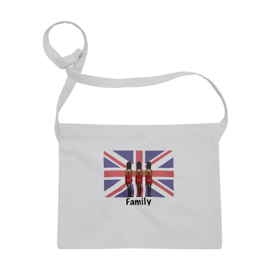 Familyのキャバリア Family＊England soldier cavalier Union Jack Sacoche