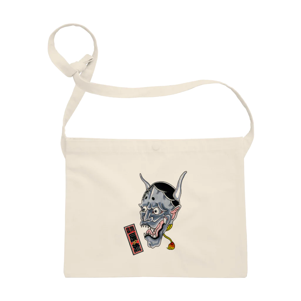 2438 DESIGNの般若 / Hannya Sacoche