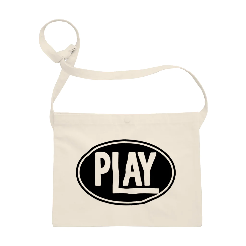 PLAY clothingのELLIPSE LOGO BL ② サコッシュ