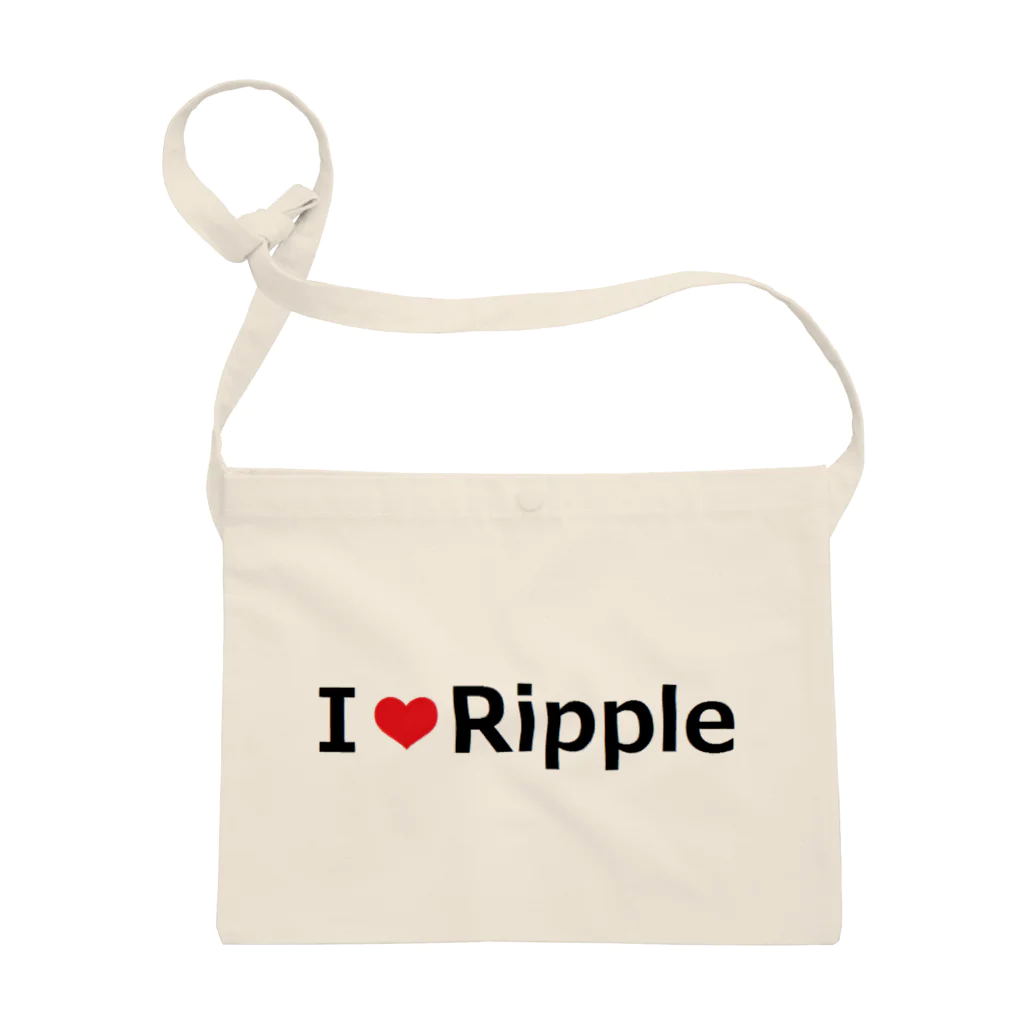 BBdesignのI Love Ripple サコッシュ