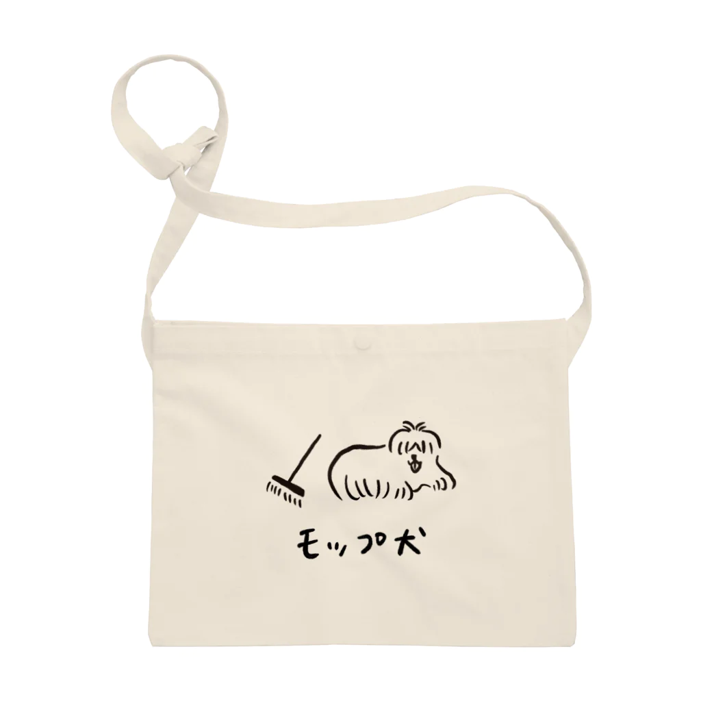 yukino apparel shopのモップ犬 Sacoche