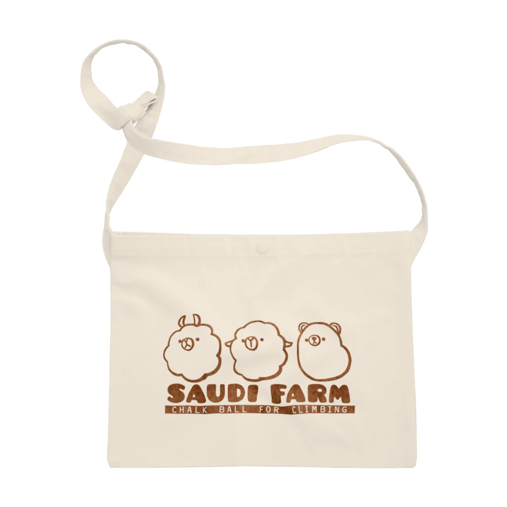 SAUDI FARMのCHALK　BALLS サコッシュ