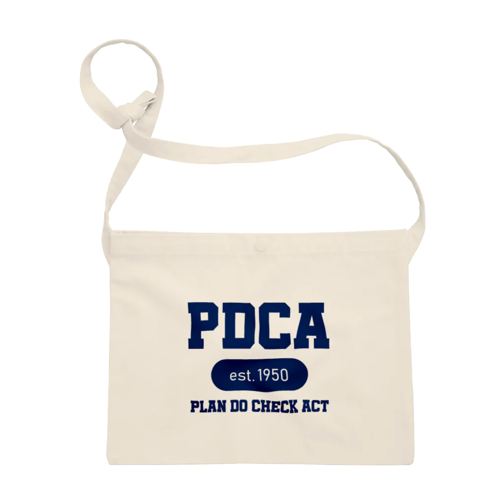 ゴンのPDCA（紺） サコッシュ