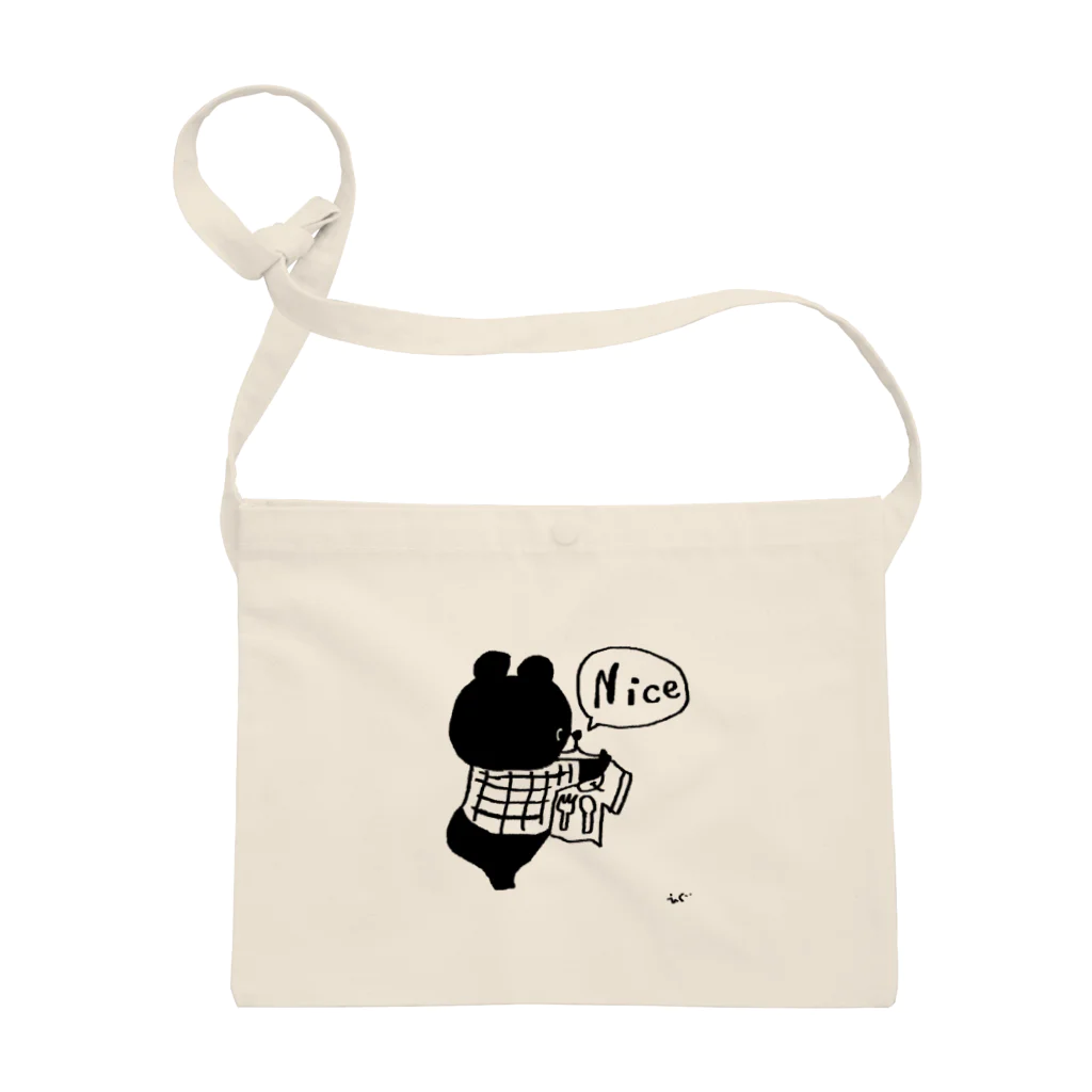 egu shopのnice kuma Sacoche