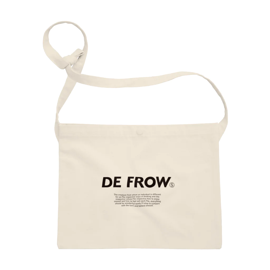 DEFROW のDEFROW  サコッシュ