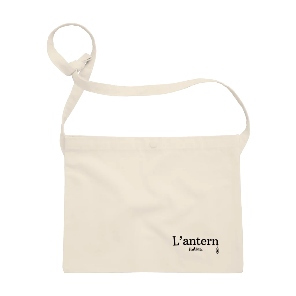 L'antern HOMEのL'anternHOME-text サコッシュ