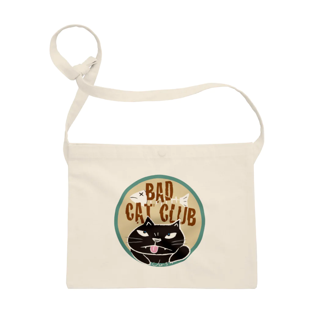 Junsの悪にゃんこのBAD CAT CULB Sacoche