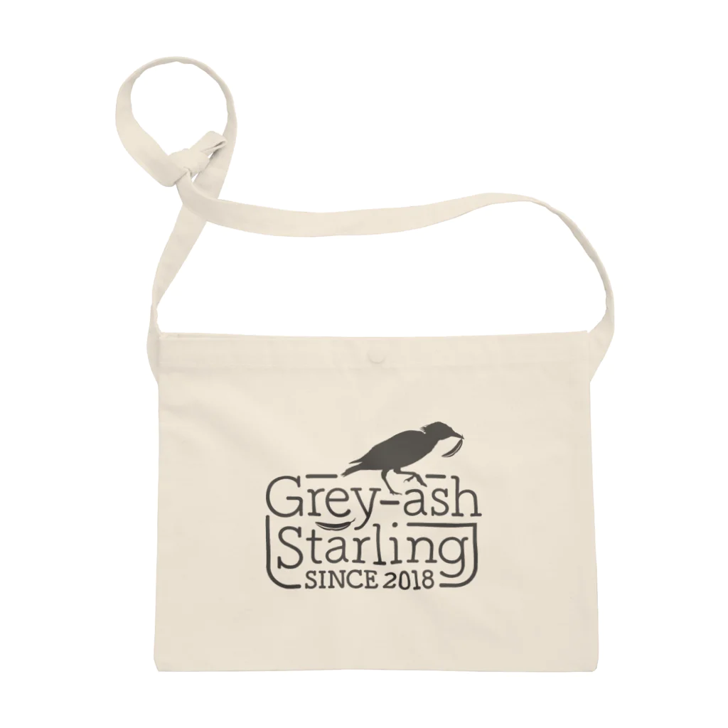 Grey-ash StarlingのGrey-ash Starling サコッシュ