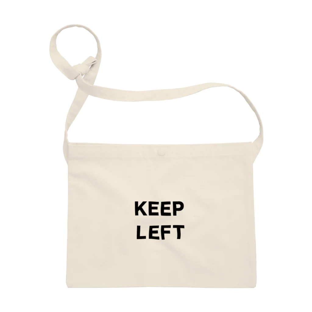 RiyocoHanasawa illustrationのKEEP LEFT Sacoche