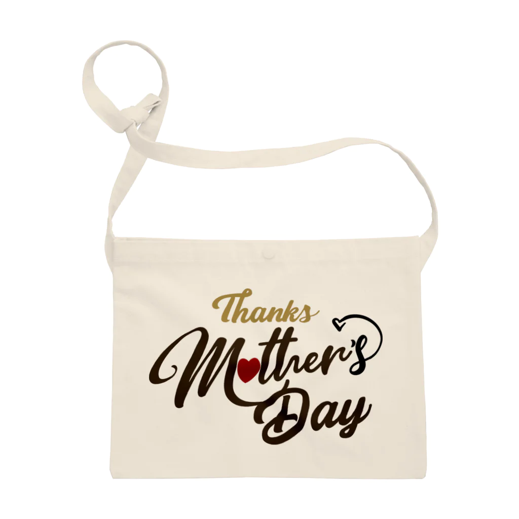 t-shirts-cafeのThanks Mother’s Day サコッシュ