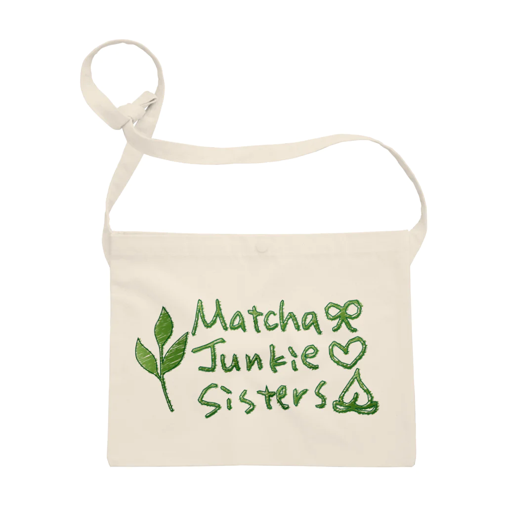 Matcha Junkie Sisters' MomのMatcha Jukie Sisters サコッシュ