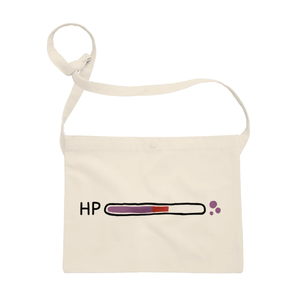 ぷにおもちSHOPのHPバー どく サコッシュ