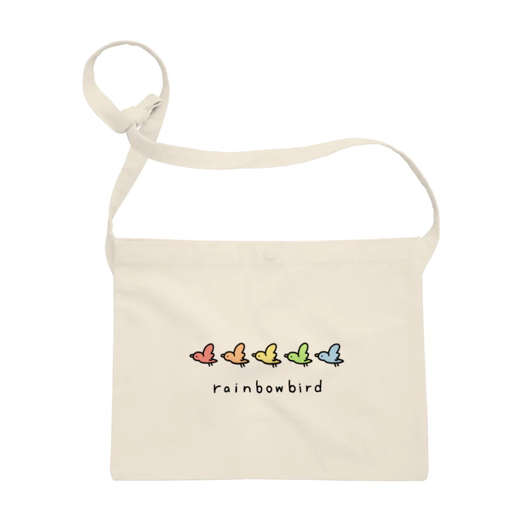 うねるんばのrainbow bird Sacoche