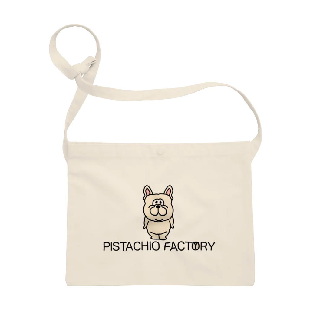 PISTACHIO FACTORYのフレンチブルドッグ　クリーム Sacoche