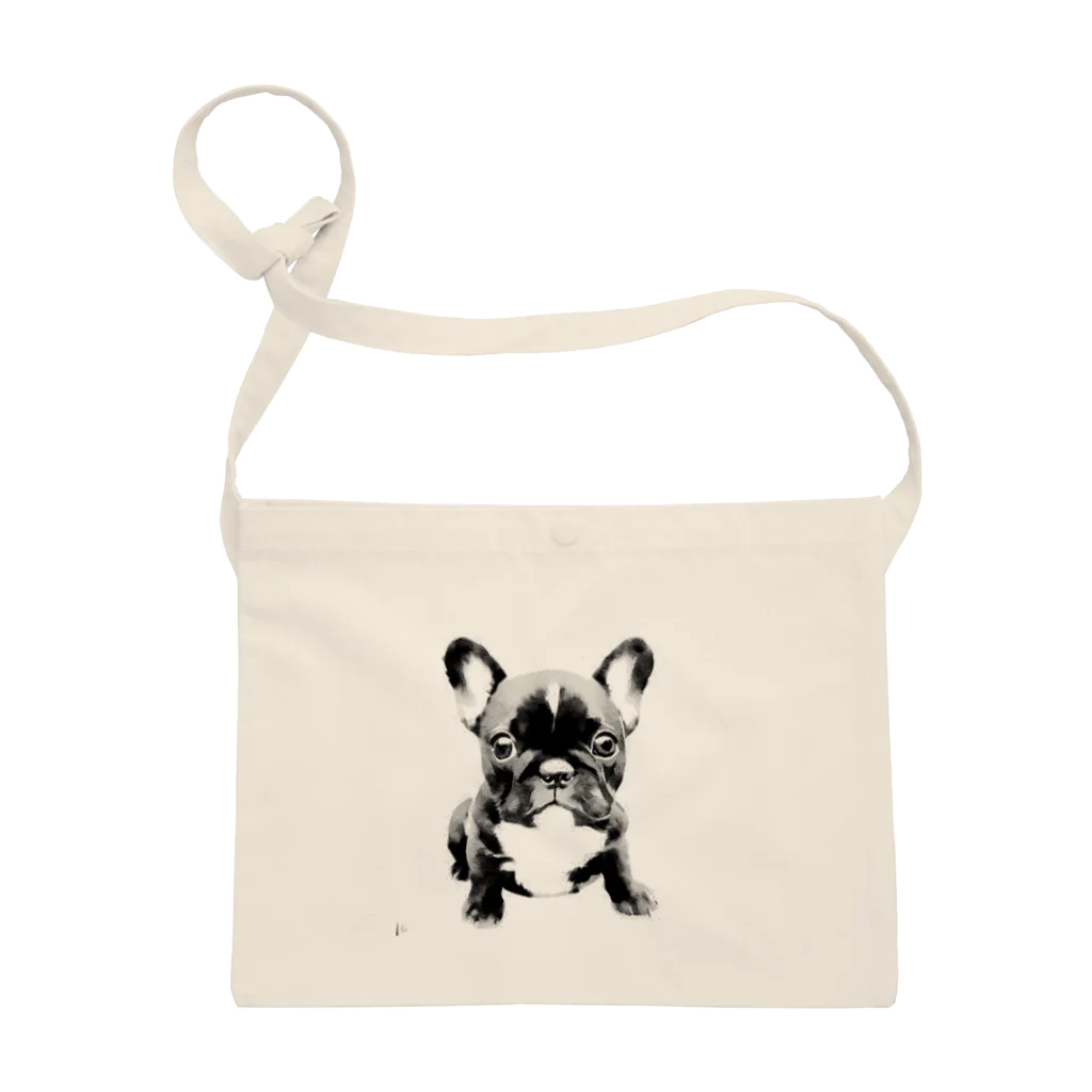 soramame1119のフレンチブルドックの仔犬グッズ Sacoche