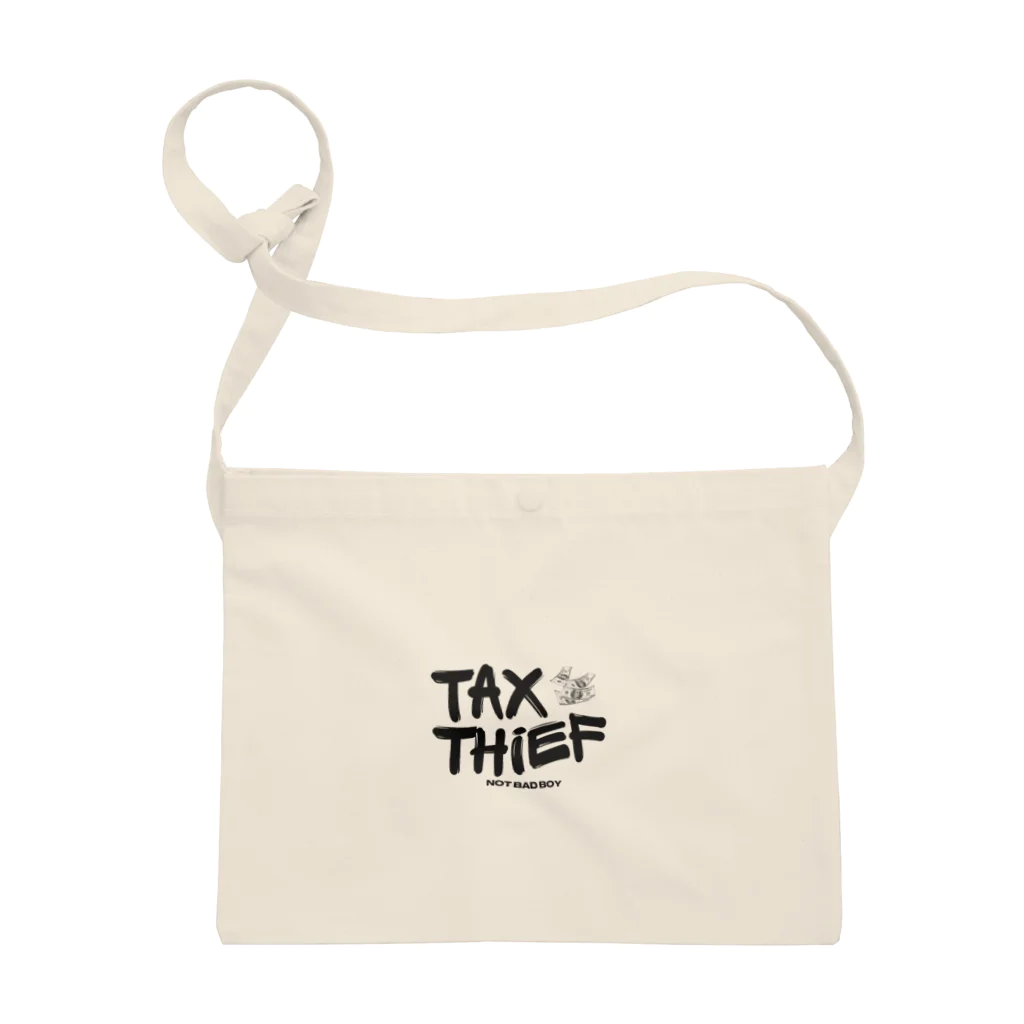 WA-TA craftのtax thief　(税金泥棒) サコッシュ