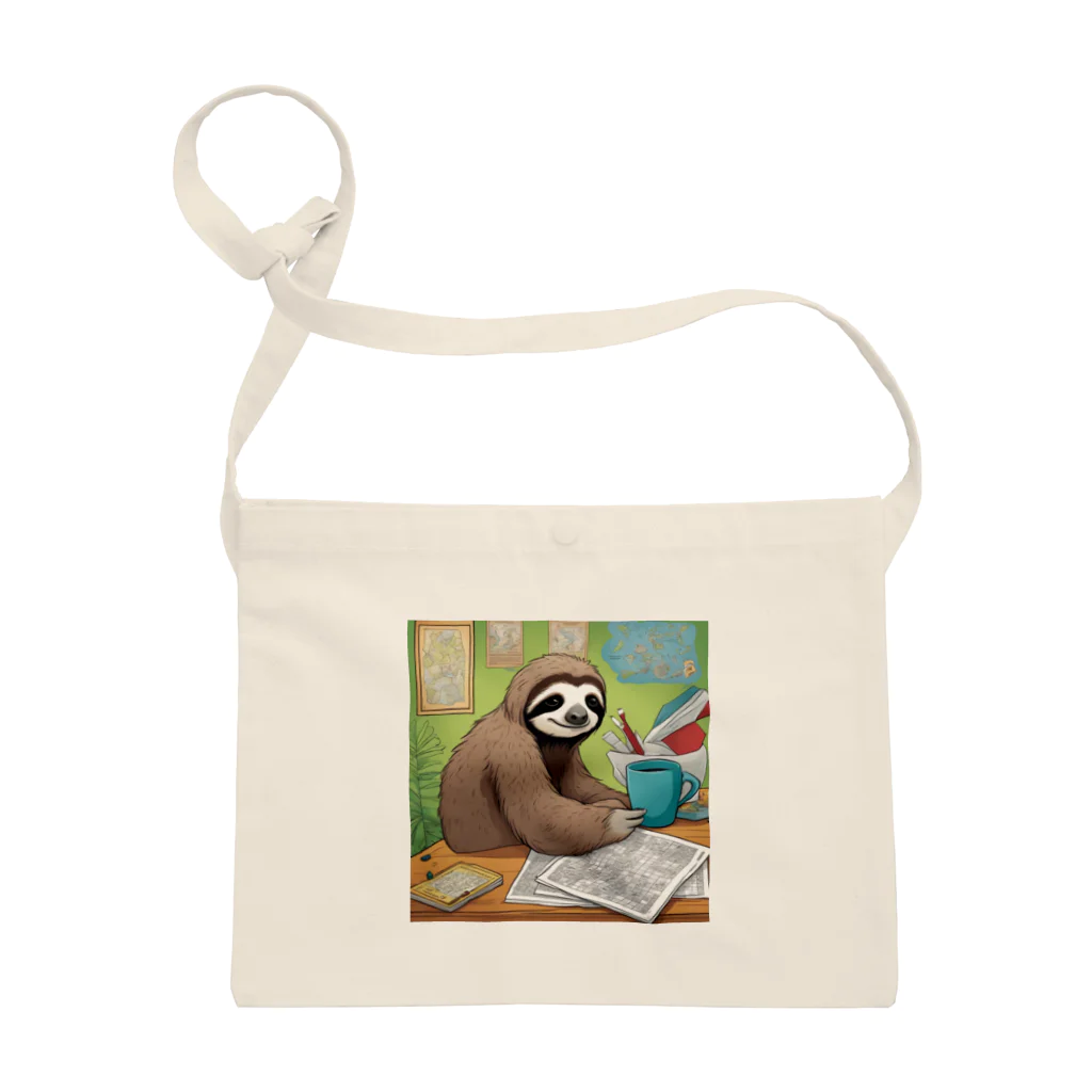 hobopoの"A Sloth Trying Various Things"  サコッシュ