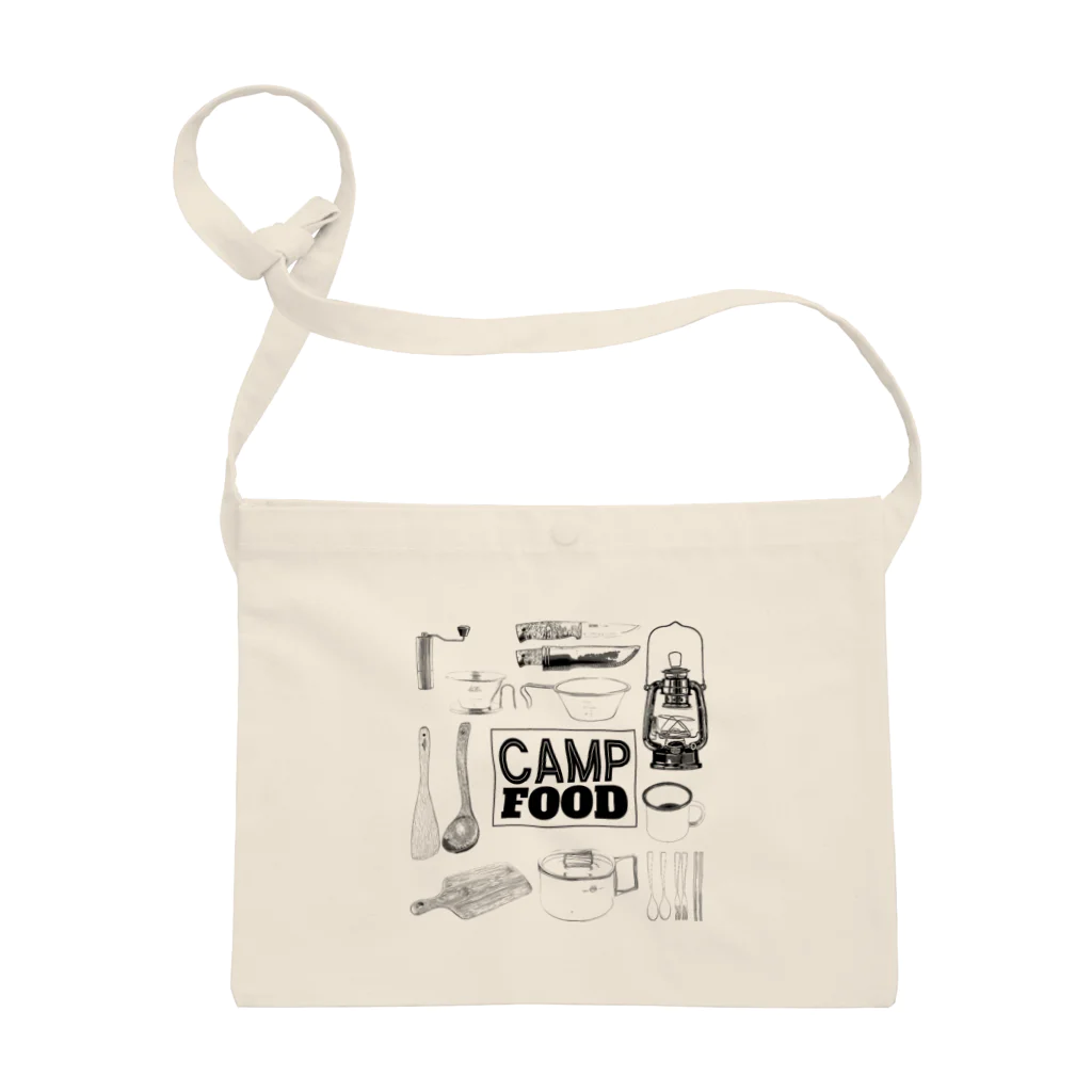 rokkakukikakuのCAMP FOOD サコッシュ