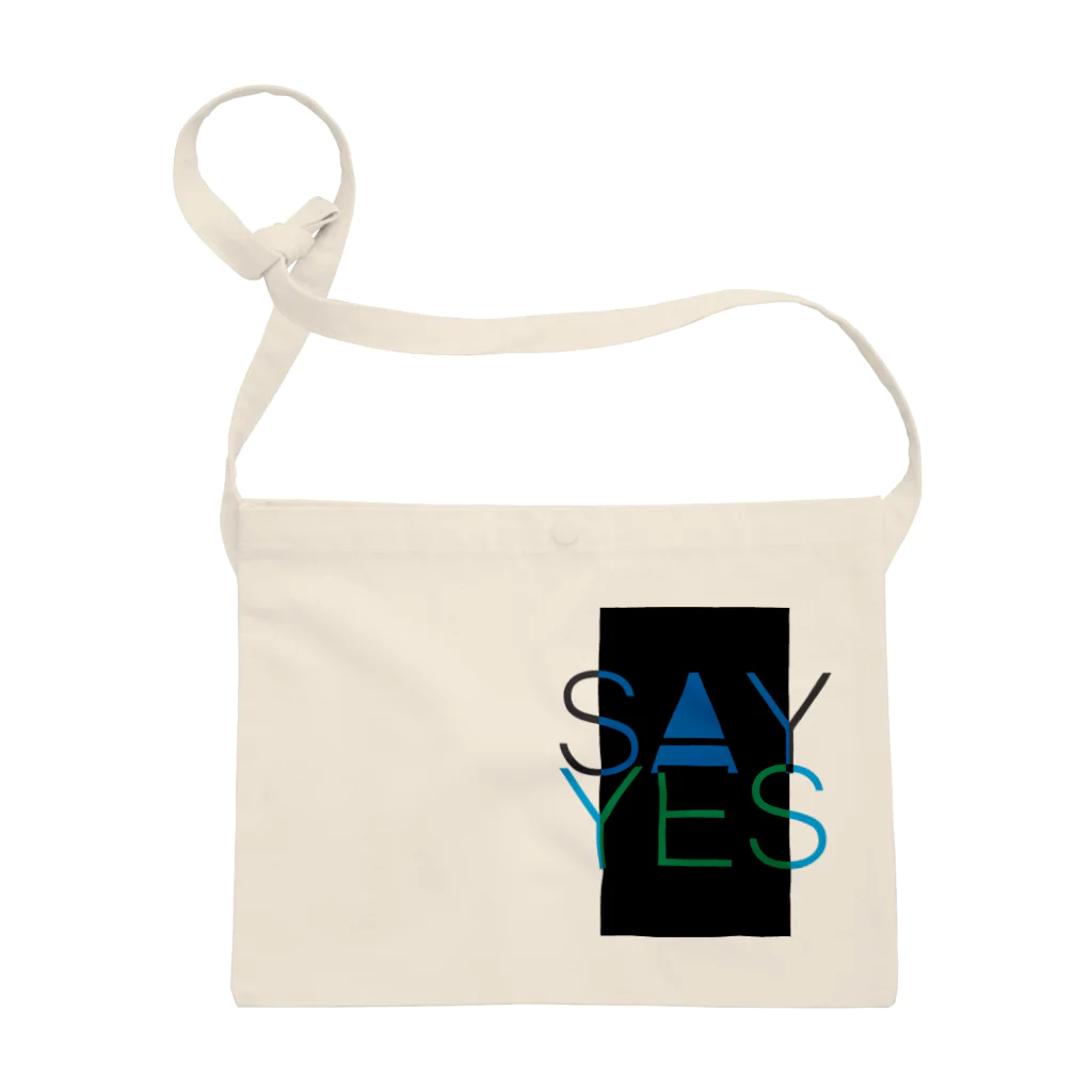 HugoDesignsのSay Yes! サコッシュ