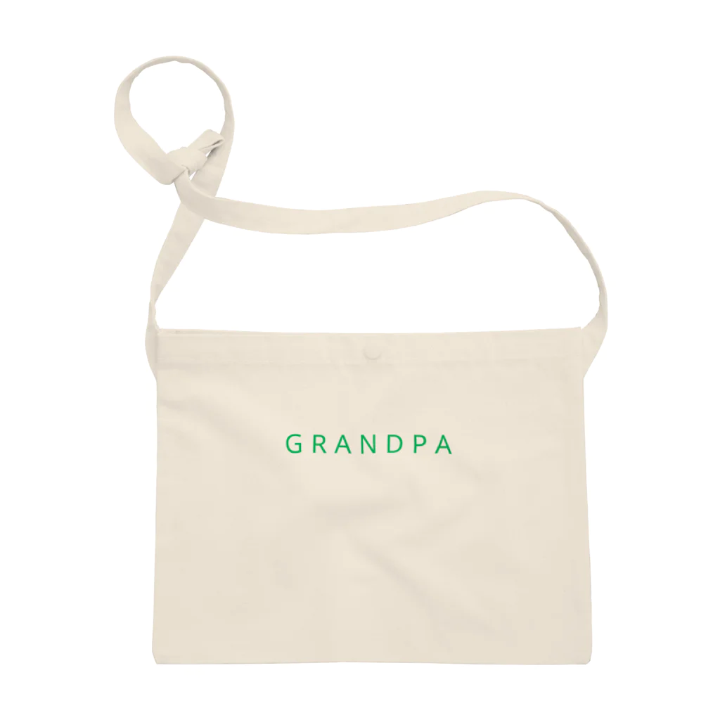 moiのGRANDPA(グリーン) サコッシュ