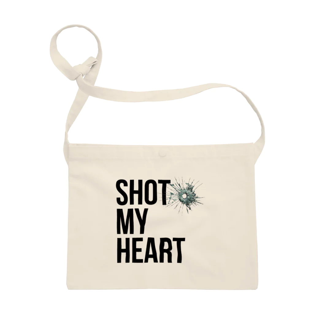 Ryta-graphicaのShot My Heart 01 B サコッシュ