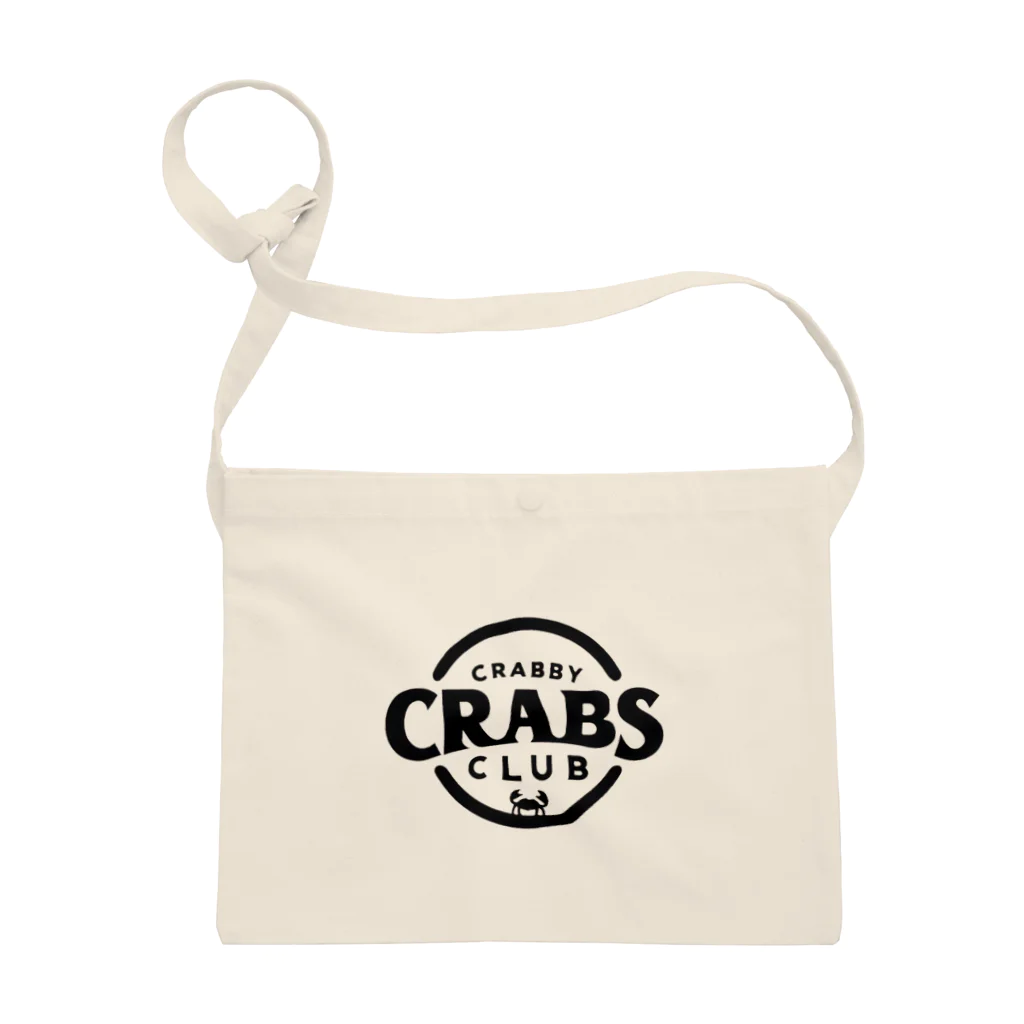 MatrixSphereのCRABBY CRABS CLUB シンプルロゴ Sacoche