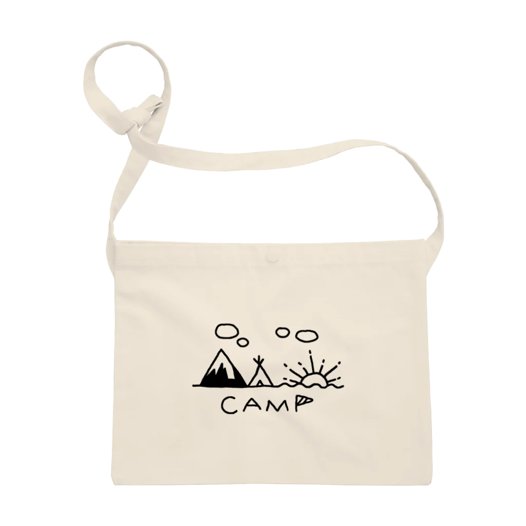 camp campのcamp camp -朝- Sacoche