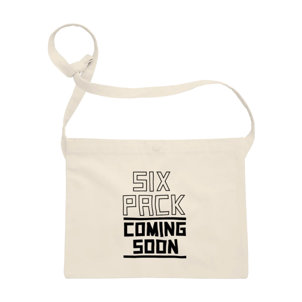 おもしろいTシャツ屋さんのSIX PACK COMING SOON シックスパックカミングスーン サコッシュ