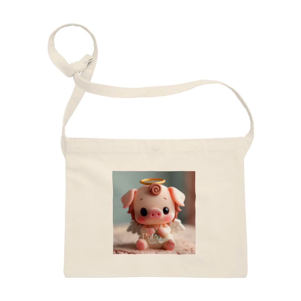 Cute Pig Angel "PoPo" 公式のCute Pig Angel "PoPo"   SN001 Sacoche