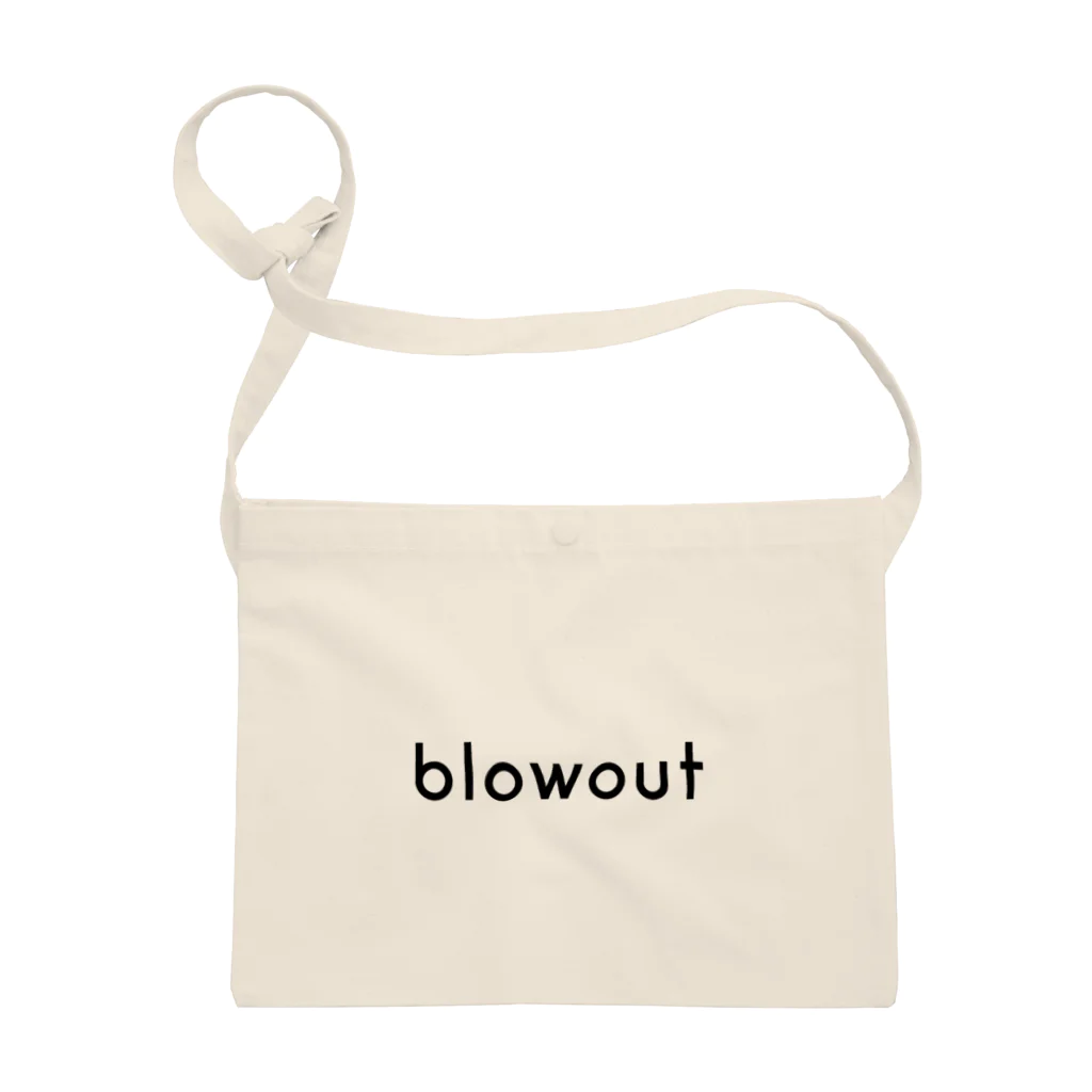 blowoutのblowout official サコッシュ